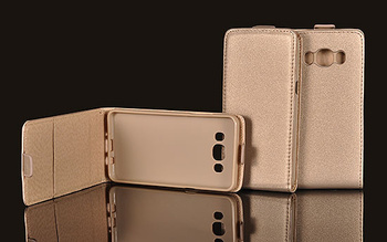 Kabura pionowa SLIM Flexi Xiaomi Redmi 4x złota