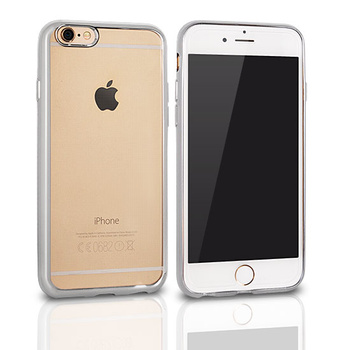 Etui Clear Case Samsung S7 Edge srebrne