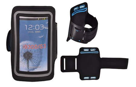 Futerał sportowy na ramię iPhone4 czarny
