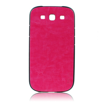 Etui Blun Samsung S3 i9300 różane- skóra