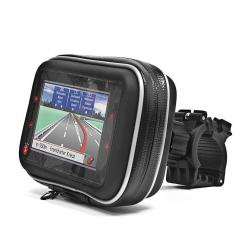 Uchwyt do motocyklu  - etui wodoodporne do nawigacji 4,3