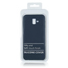 Etui Silicone Soft Samsung S21 granatowe