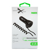 Ładowarka samochodowa Ampere micro usb + 2x usb 4A czarna ACCM2U4B