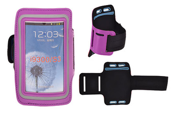 Futerał sportowy na ramię Note 3 fiolet