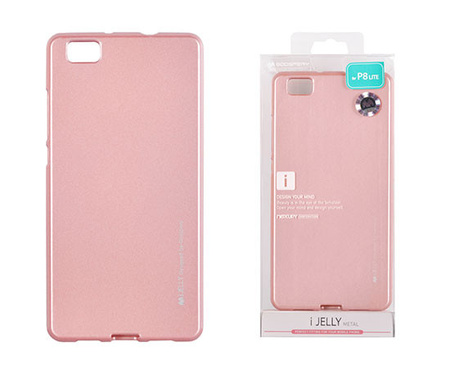 Etui Mercury i-Jelly Samsung A51  jasno-różowe