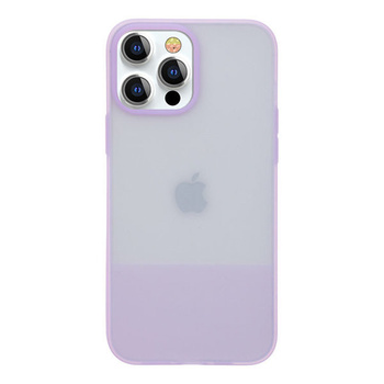 Etui KINGXBAR iPhone 13 Plain Pro fioletowe