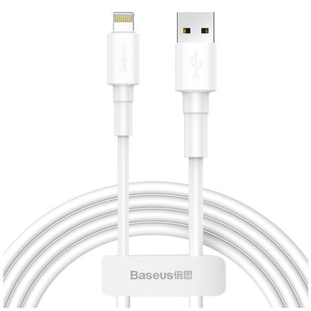 Baseus kabel Mini White iPhone biały 100cm 2.4A
