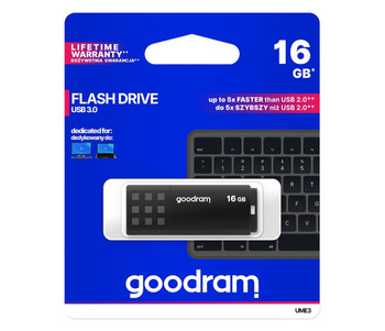 Pendrive Goodram UME3 16gb czarny usb 3.0