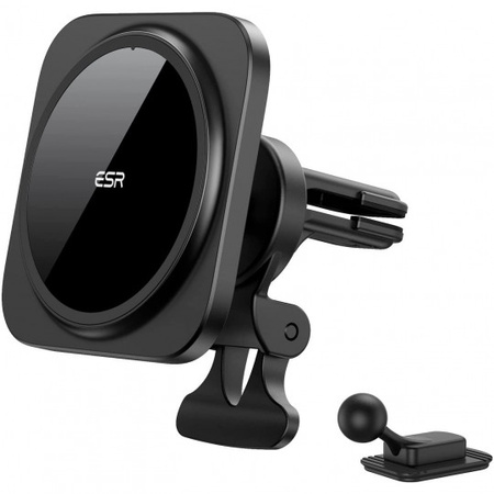 ESR uchwyt samochodowy Halolock magnetic z indukcją magsafe do iPhone 12 montowany do szyby i kokpitu