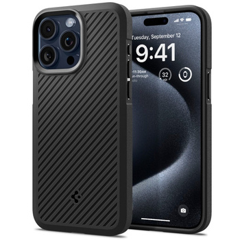 Spigen Core Armor iPhone 15 Pro Max matte black
