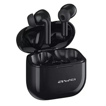 Awei T1 Pro słuchawki bezprzewodowe bluetooth 5.3 + stacja dokująca czarne