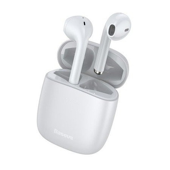 Baseus słuchawki bezprzewodowe bluetooth 5.0 W04 TWS białe