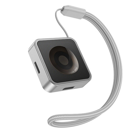 Hoco ładowarka indukcyjna do Apple Watch 2.5W srebrna (CW55)