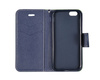 Kabura Book Fancy Samsung i9500 S4 limonkowo-granatowa
