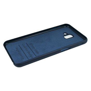 Etui Silicone Soft Samsung A50 granatowe