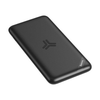 Baseus Power Bank 10000mAh / 18W z ładowaniem indukcyjnym czarny