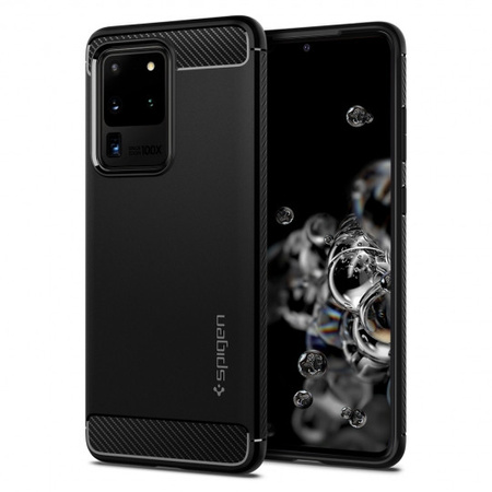 Spigen Rugged Armor Samsung S20 Ultra matte black