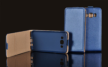 Kabura pionowa SLIM Flexi Samsung J5 / 2016 granatowa