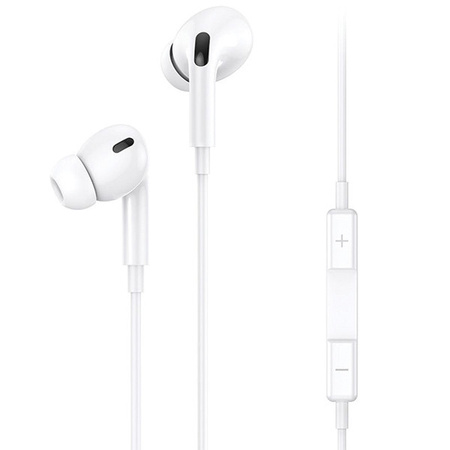 USAMS zestaw słuchawkowy stereo usb C EP-41 biały
