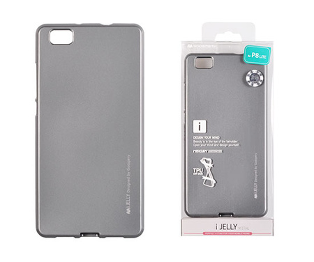 Etui Mercury i-Jelly Samsung S8 szare