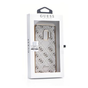 Etui Guess Samsung S9 Plus złote- transparent GUHCS9LTR4GG