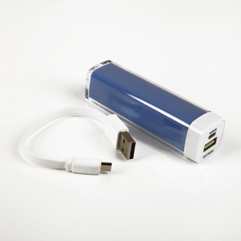 Power Bank Block niebieski 2800mAh Li-Ion