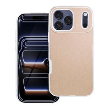 Etui BLING iPhone 17 Pro złote (pełne)