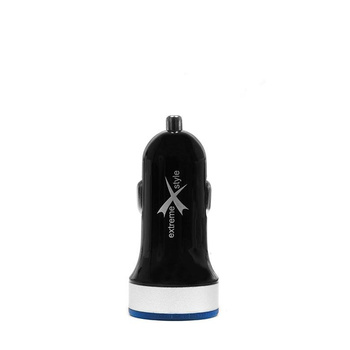 Ładowarka samochodowa Ampere 2 usb 2.1A czarna ACC2U21B