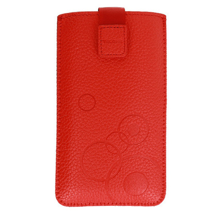 Futerał Deko - rozmiar 19 Samsung A22 5G S20 Ultra / Redmi 9a / Poco X3 czerwona