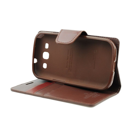 Etui Mercury Sonata iPhone 5 brązowe