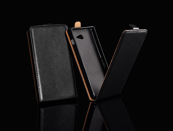 Kabura pionowa SLIM Flexi Wiko Lenny czarna