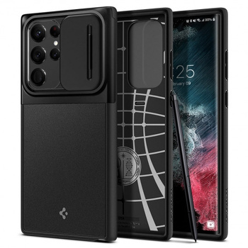 Spigen Optik Armor Samsung S22 Ultra black