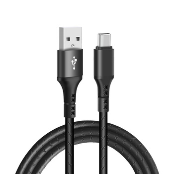 Kabel usb Typ C 1.5m czarny Ampere