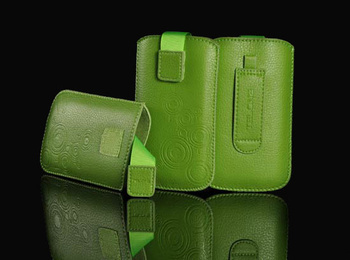 Futerał Deko - Nokia 710 800 zielone jabłuszko