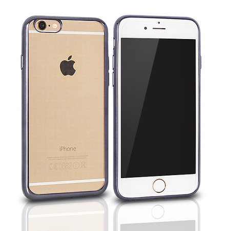 Etui Clear Case Samsung J5 2016 szare