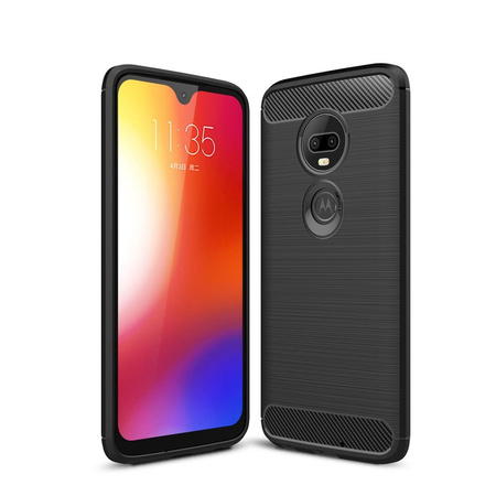 Tech-Protect Carbon Moto G7 Power black