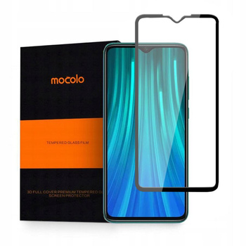 Mocolo TG+5D szkło hartowane Xiaomi Redmi Note 8 Pro full glue black