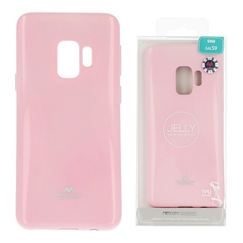 Etui Mercury Jelly Samsung A7 A750 2018 jasno-różowe