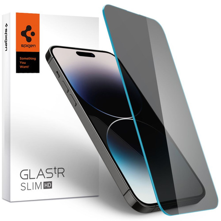Spigen szkło hartowane FC iPhone 14 Pro Max Privacy