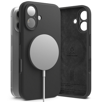 Ringke Silicone z magsafe iPhone 16 black