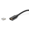 Kabel USB magnetyczny TYP - C pleciony czarny eXtreme style
