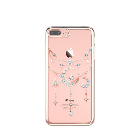 Etui KINGXBAR iPhone 7 Twinkling Moon rose gold