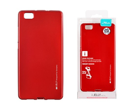 Etui Mercury i-Jelly Samsung A6 Plus 2018 /J8 2018 czerwone