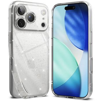 Ringke Air iPhone 17 Pro Max glitter clear