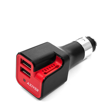 Ładowarka sam. micro usb z Jonizatorem + 2USB 2.1A Roxa / Axiver