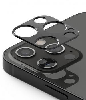 Ringke ochronna nakładka na tylni aparat iPhone 12 Pro Max szara
