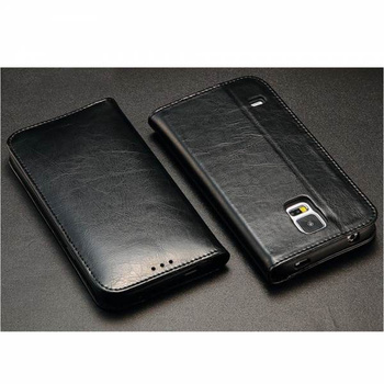 Kalaideng etui Royale Samsung S5 czarny skóra naturalna SM-G900