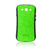 Etui Blun Samsung S3 i9300 zielone - kamień