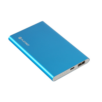 Power Bank PLATINET 5000mAh niebieski polymer