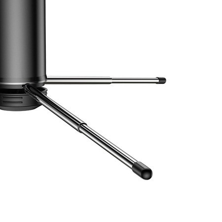 Baseus Selfie Stick  z funkcją tripoda Fully Folding czarno - srebrny